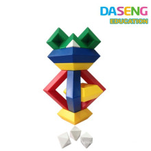 Diamante bloques de construcción mágica pirámide torre cubo juguetes educativos para niños